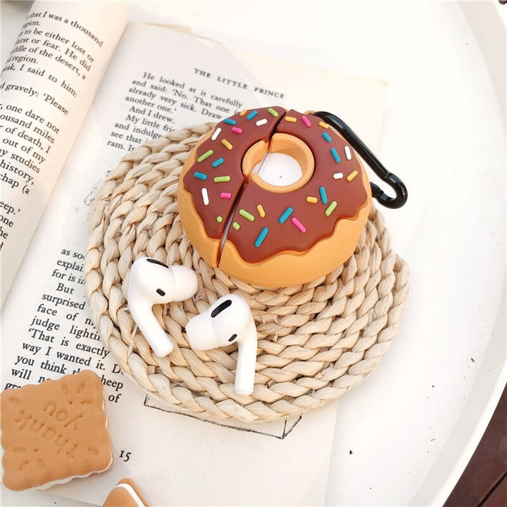 Compatible with Apple, Donuts  Case  Airpods Pro Silicorn