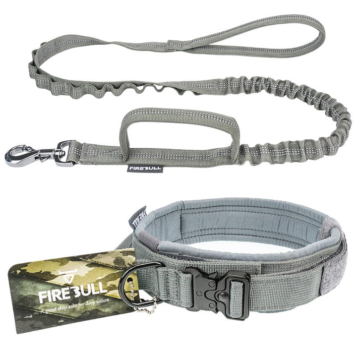 Pet tactical collar leash