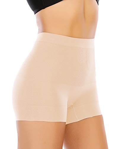 Womens Seamless Shaping Boyshorts Panties Tummy Control Underwear Slimming Shapewear Shorts