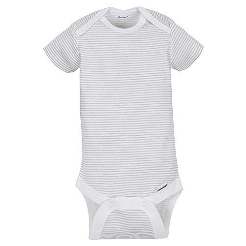 Gerber Baby-Girls 5-Pack Short Sleeve Variety Onesies Bodysuits