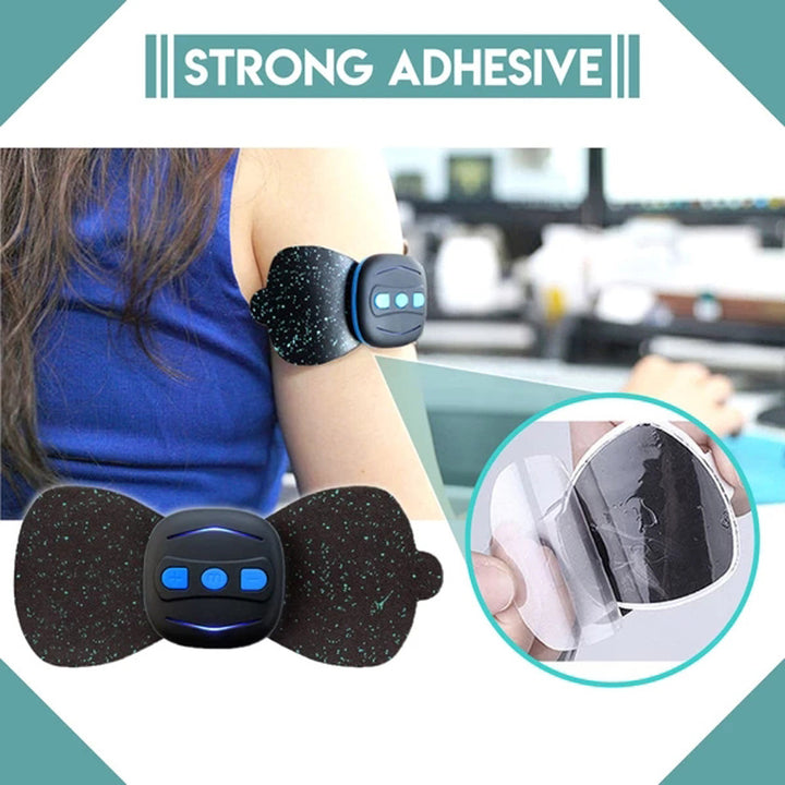 Portable Charging Massager Mini Massage Neck Stickers Cervical Vertebra Physiotherapy Instrument