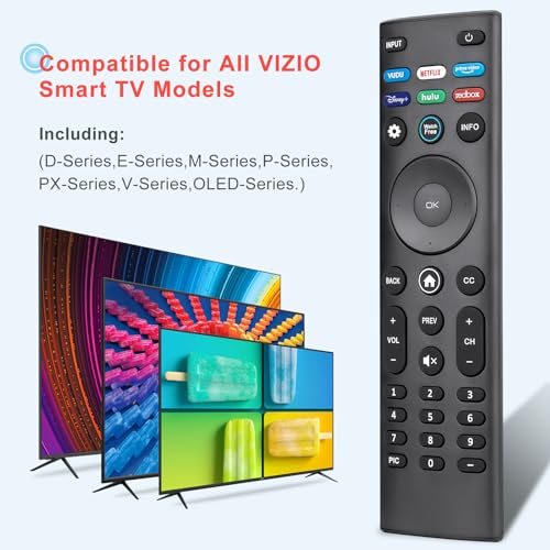 Universal Remote Control Compatible for All Samsung TV LED QLED UHD SUHD HDR LCD Frame Curved Solar HDTV 4K 8K 3D Smart TVs, with Buttons for Netflix, Prime Video, WWW