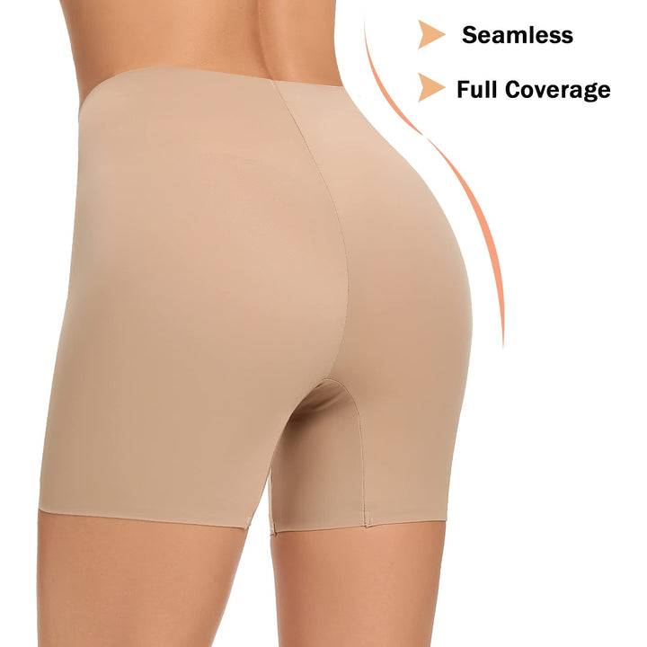 Womens Seamless Shaping Boyshorts Panties Tummy Control Underwear Slimming Shapewear Shorts