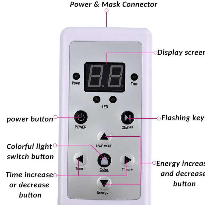 Led Facial beauty instrument