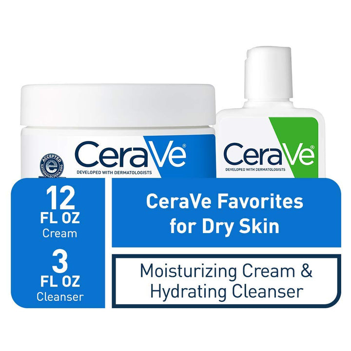 CeraVe Moisturizing Cream | Body and Face Moisturizer for Dry Skin | Body Cream with Hyaluronic Acid and Ceramides | Daily Moisturizer | Oil-Free | Fragrance Free | Non-Comedogenic | 19 Ounce