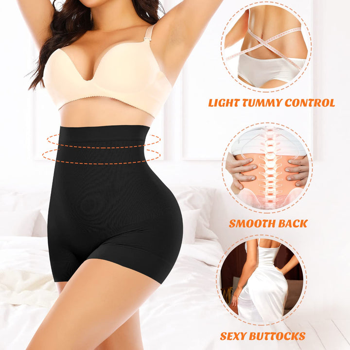 Womens Seamless Shaping Boyshorts Panties Tummy Control Underwear Slimming Shapewear Shorts