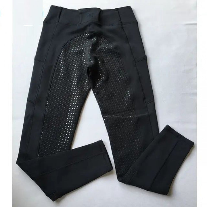 Autumn And Winter High Elastic Wear-resistant Horse Riding Adult And Children Breathable Equestrian Pants