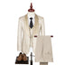 Men's Jacquard Suit Wedding Dress Groom Suit Suit Host Performance Costume